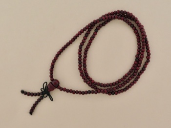 Rosewood Bead Mala